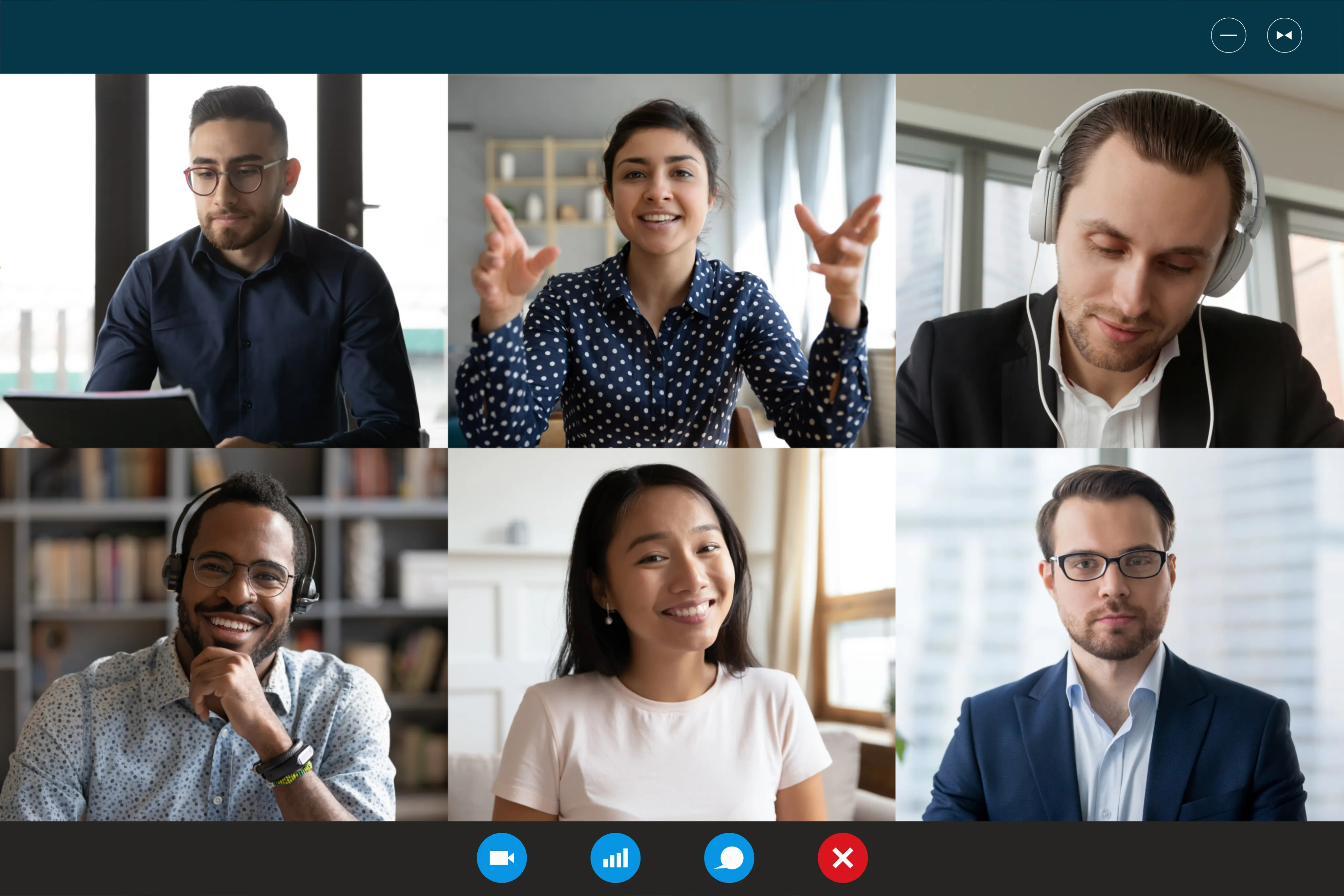 Remote expert participating in a TeleAssist session